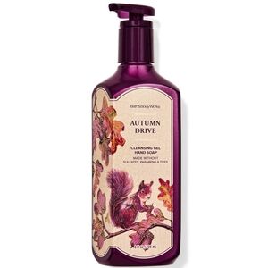 Bath & Body Works Autumn Drive Cleansing Gel Hand Soap 8oz NEW